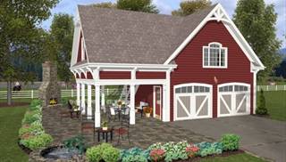 image of The Charleston Carriage House House Plan